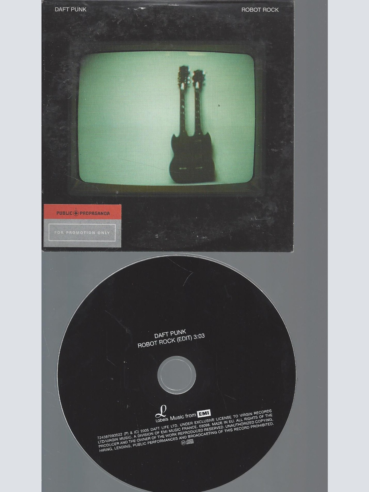 CD--DAFT PUNK--ROBOT ROCK --PROMO