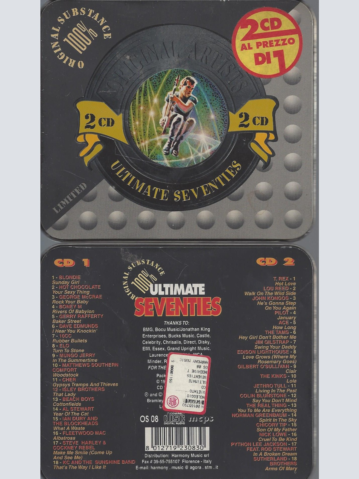 CD-VARIOUS--ULTIMATE 70'S--SEVENTIES