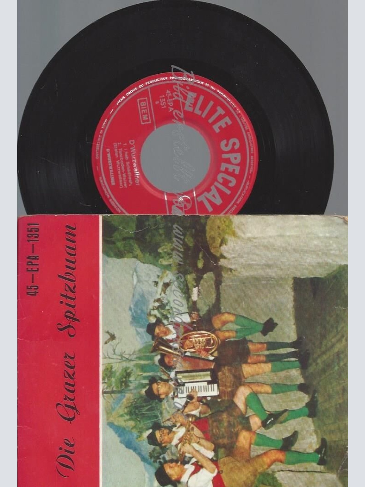 7"--EP--DIE GRAZER SPITZBUAM--