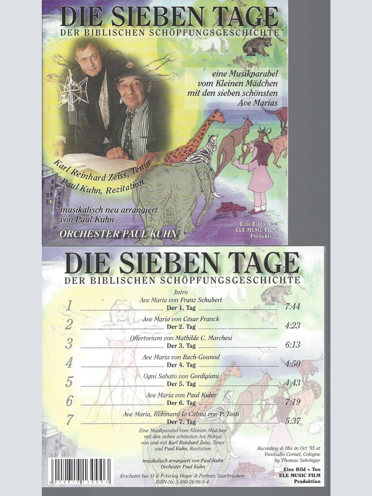 CD--DIE SIEBEN TAGE--DER BIBLISCHEN SCHÖPFUNGSGESCHICHTE -PAUL KUHN