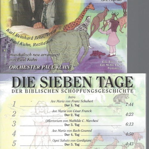 CD--DIE SIEBEN TAGE--DER BIBLISCHEN SCHÖPFUNGSGESCHICHTE -PAUL KUHN