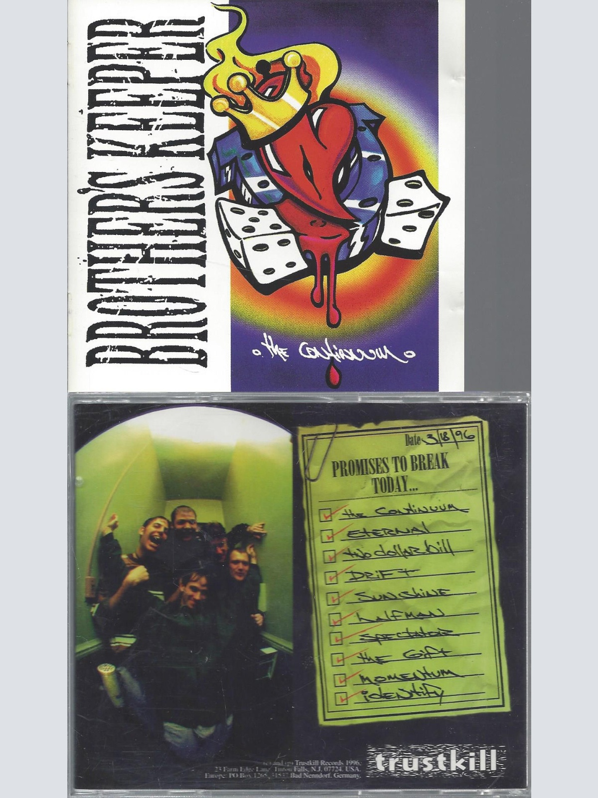 CD-BROTHER'S KEEPER THE CONTINNUM