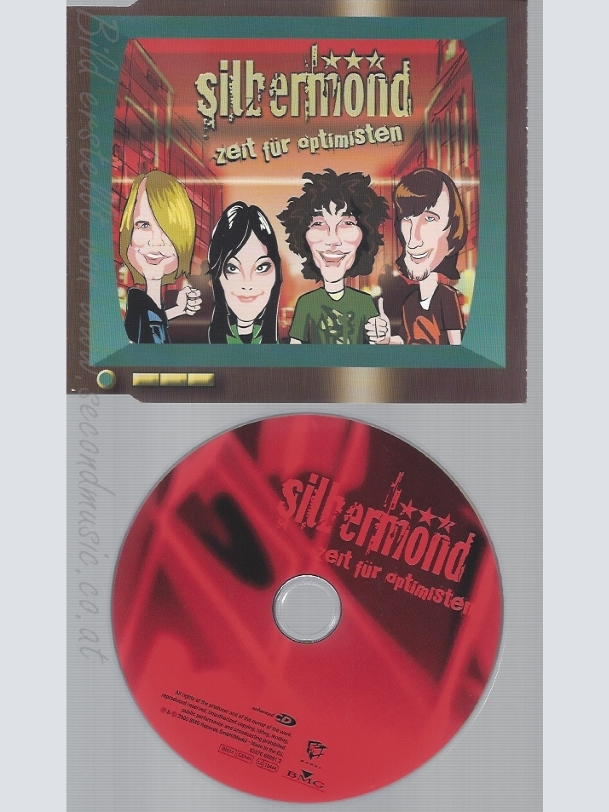 CD--SILBERMOND--ZEIT FÜR OPTIMISTEN | SINGLE