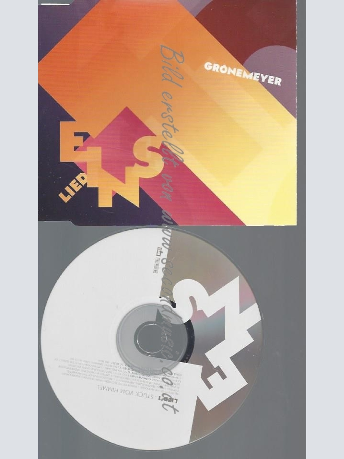 CD--HERBERT GRÖNEMEYER--LIED 1-STÜCK VOM HIMMEL | SINGLE