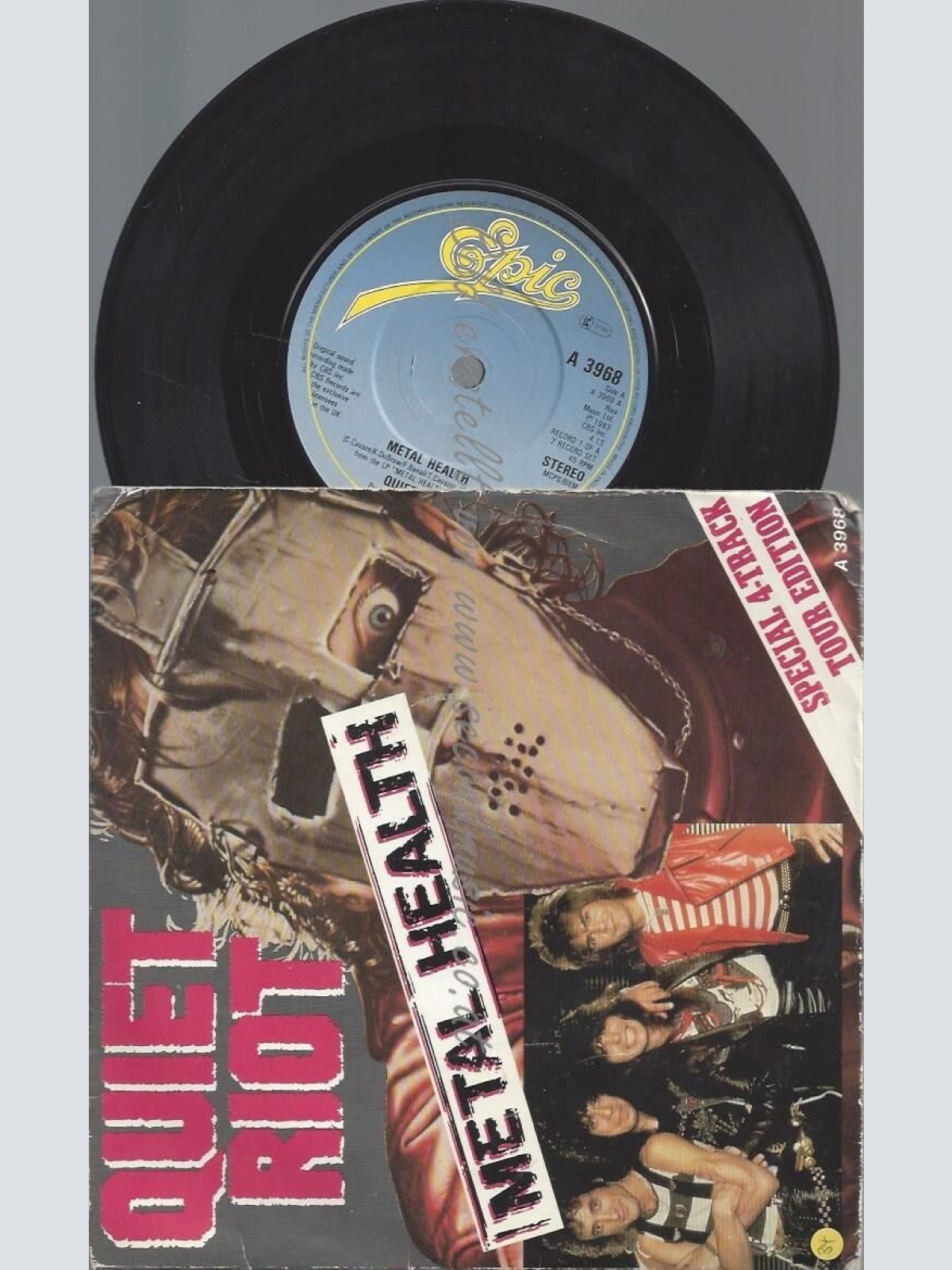 7"--QUIET RIOT--METAL HEALTH--SPECIAL 4 TRACK TOUR EDITION