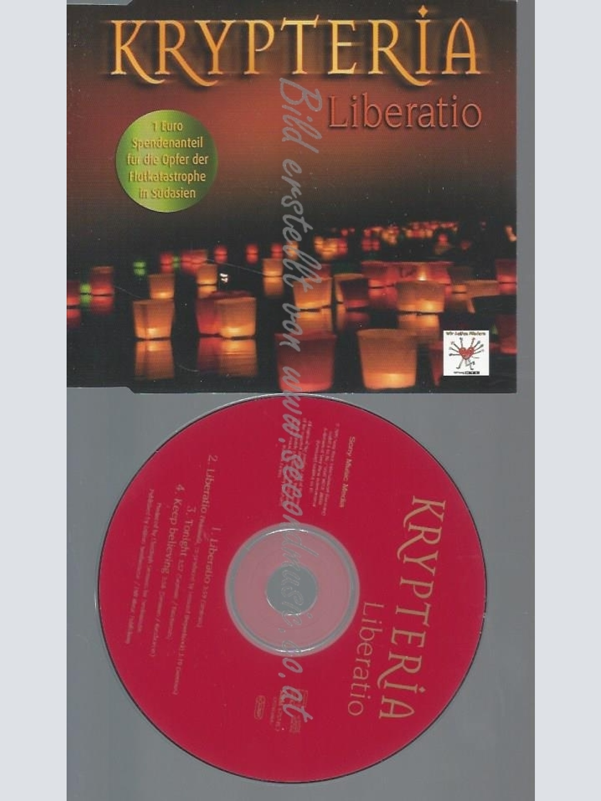 CD--KRYPTERIA--LIBERATIO -RTL BENEFIZ-SINGLE ZUR FLUTKATASTROPHE IN ASIEN- | SIN
