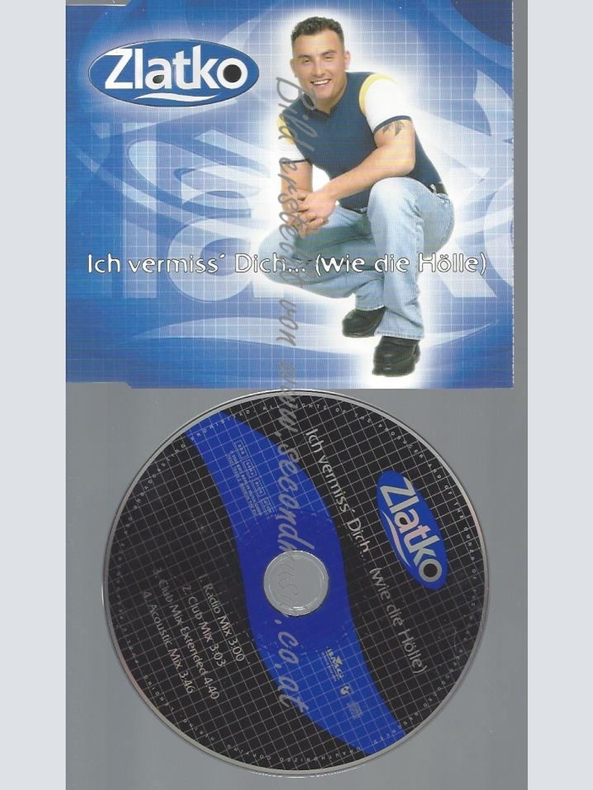 CD--ZLATKO--ICH VERMISS' DICH...-WIE DIE | SINGLE