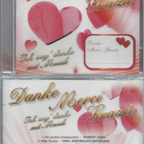 CD--VARIOUS--DANKE-MERCI-GRAZIE