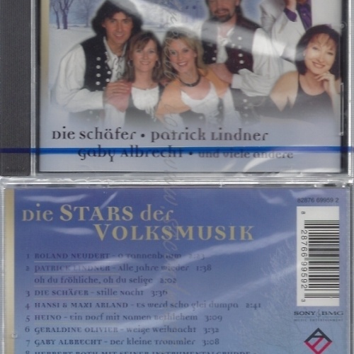 CD--VARIOUS UND ROLAND NEUDERT--VOM HIMMEL HOCH - DIE STARS DER VOLKSMUSIK