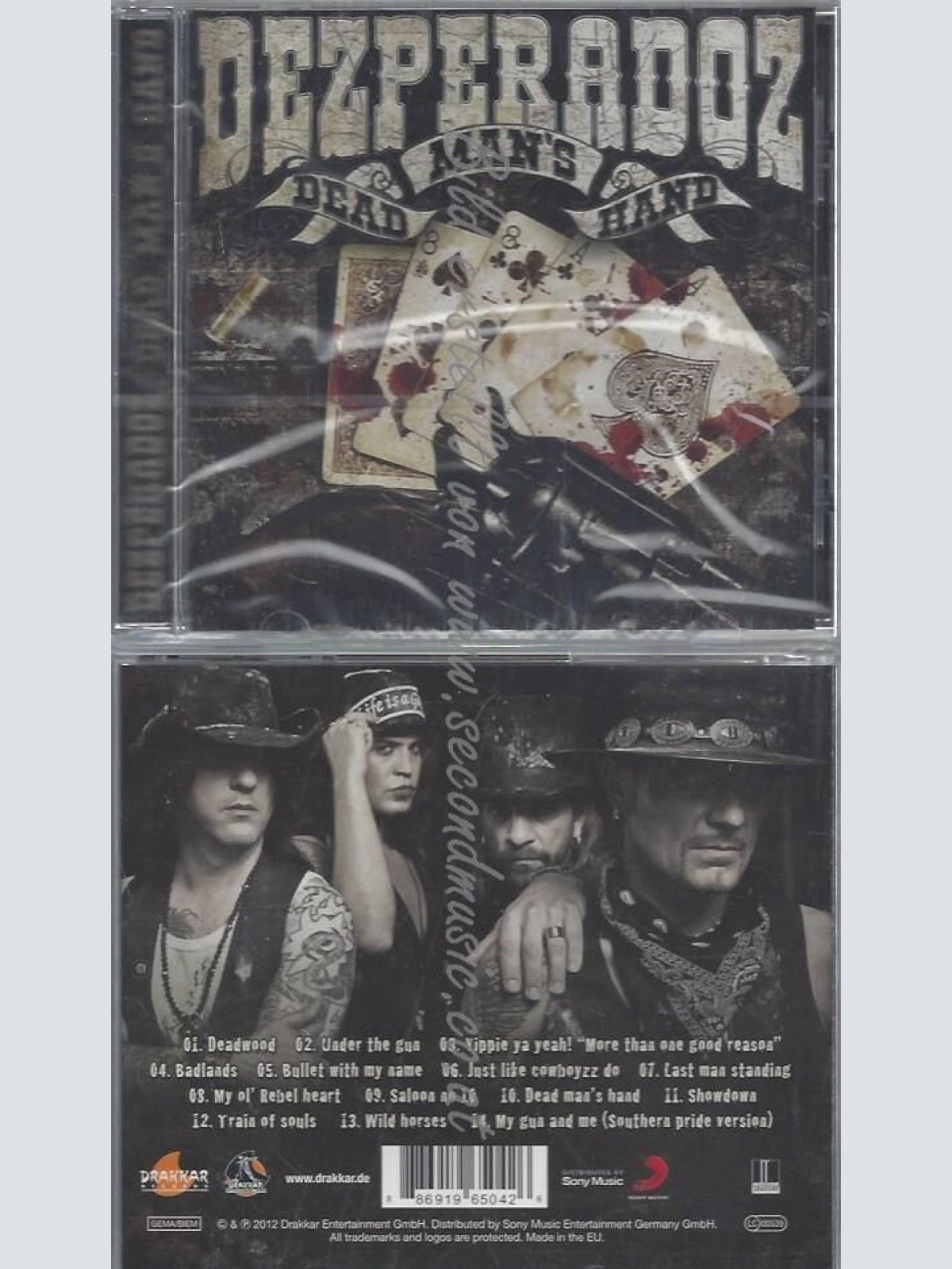 CD--DEZPERADOZ--DEAD MAN'S HAND