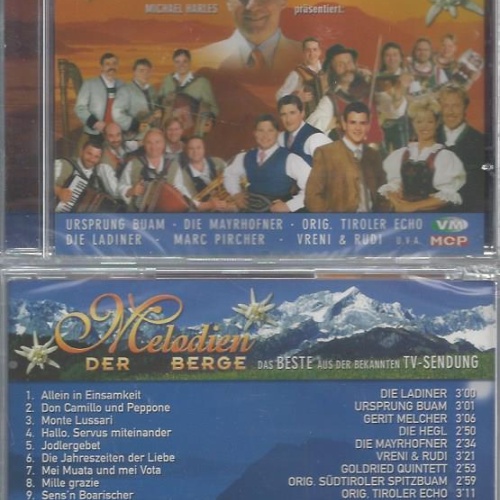 CD--VARIOUS--MELODIEN DER BERGE-DAS BESTE