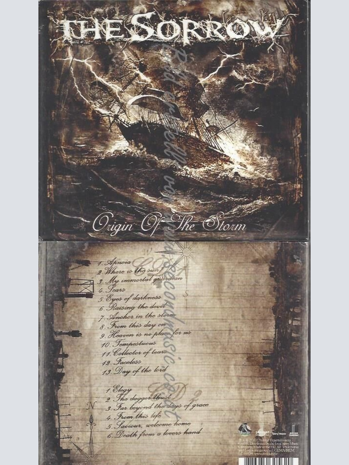 CD--THE SORROW--ORIGIN OF THE STORM - LIMITED EDITION - | LIMITED EDITION
