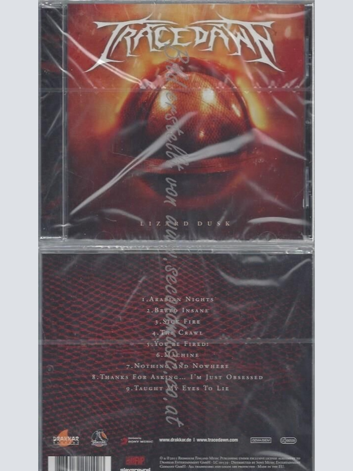 CD--TRACEDAWN--LIZARD DUSK