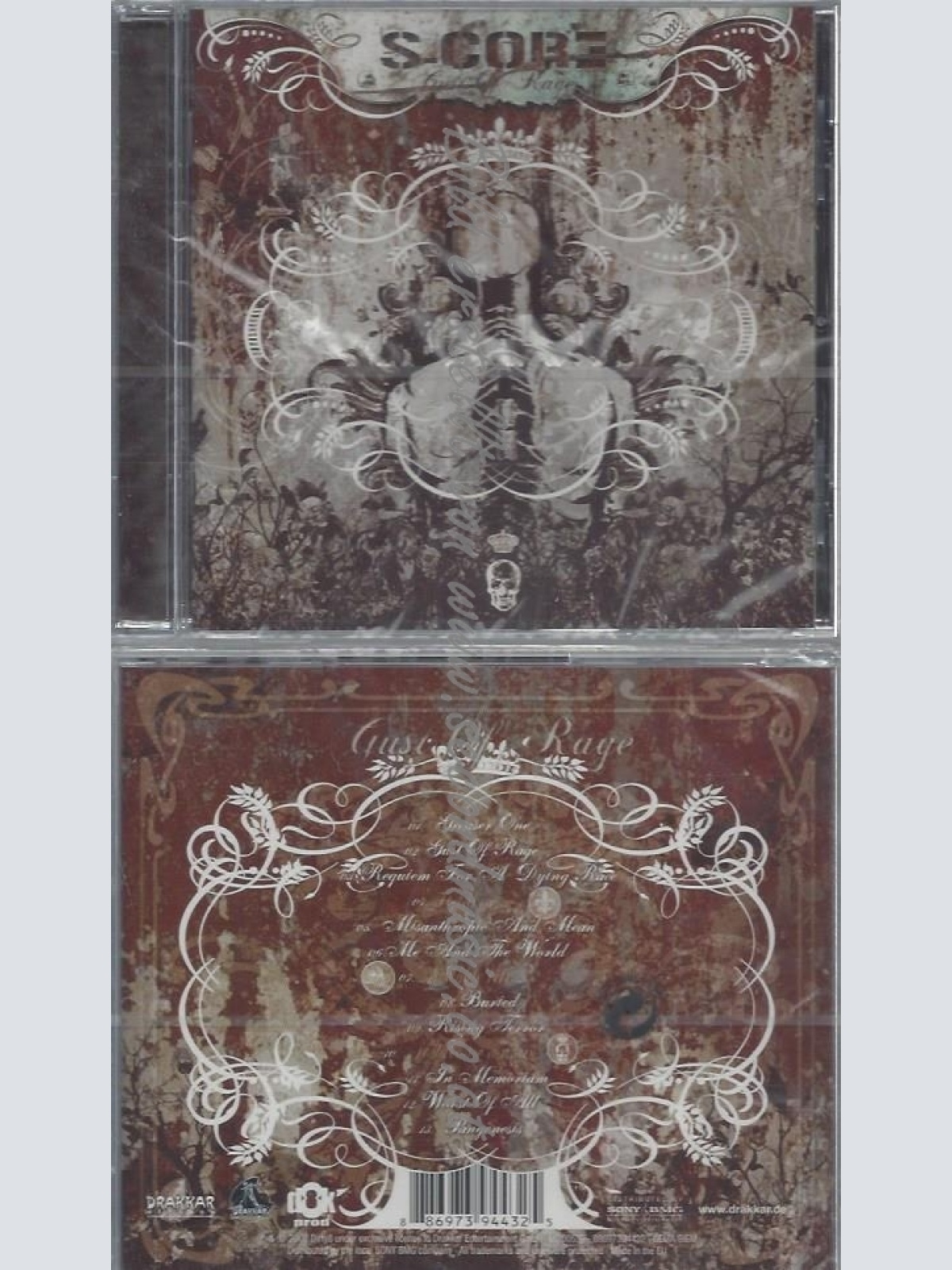 CD--S-CORE--GUST OF RAGE