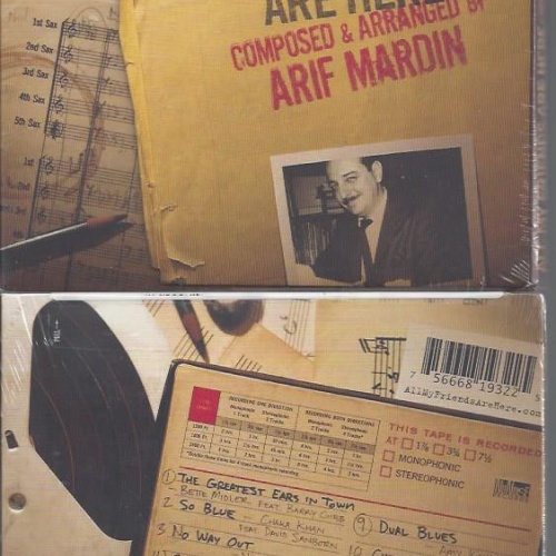 CD--ALL MY FRIENDS ARE HERE--ARIF MARDIN