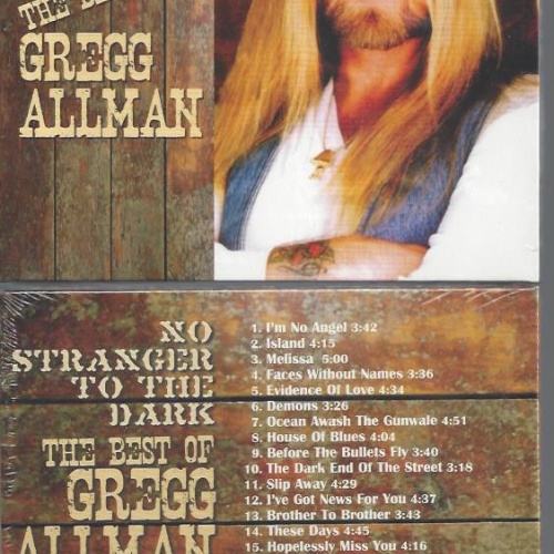 CD--THE BEST OF GREG ALLMAN NO STRANGER TO THE DARK