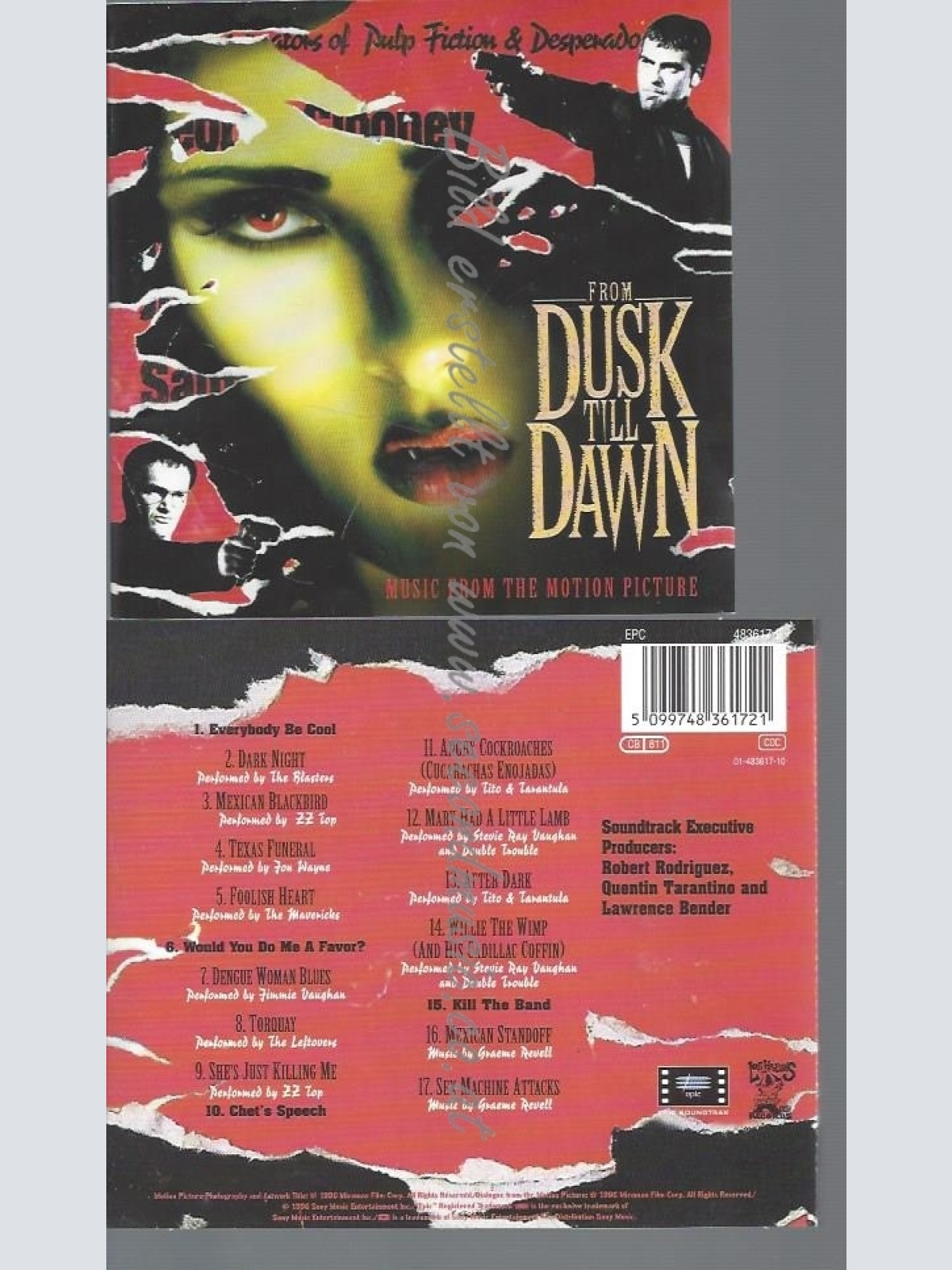 CD--VARIOUS--FROM DUSK TILL DAWN | SOUNDTRACK
