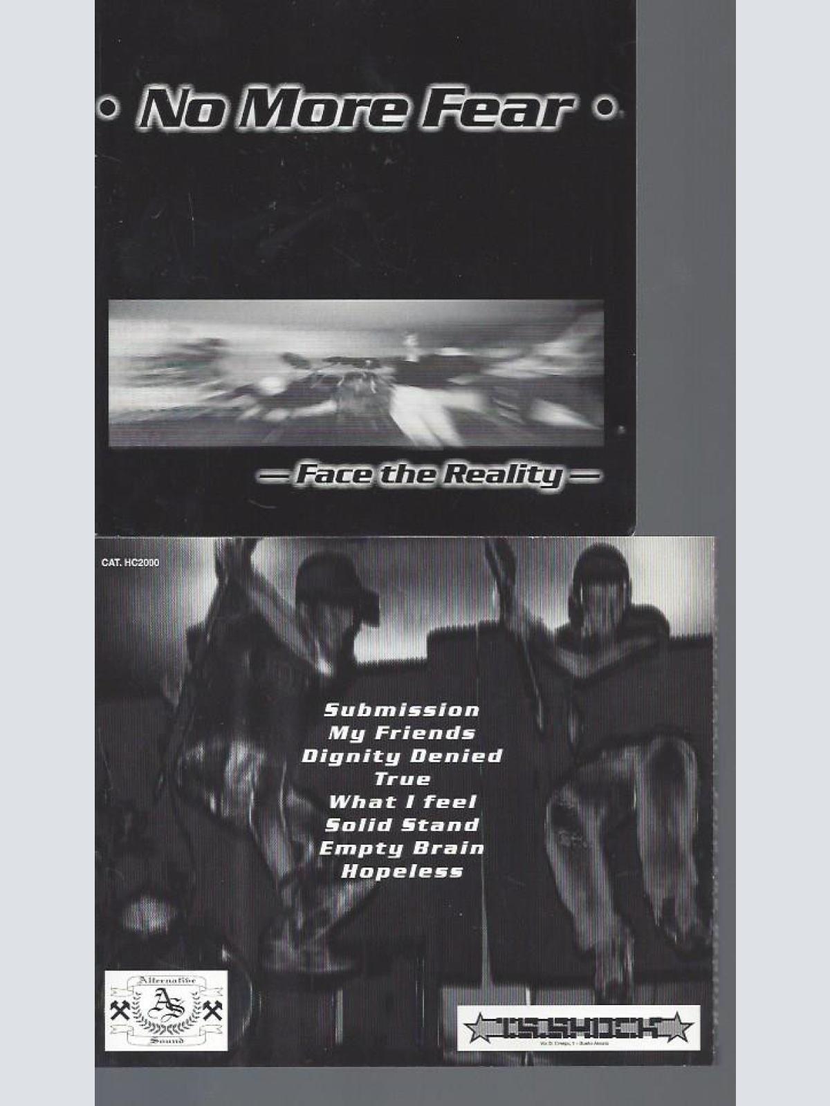 CD-NO MORE FEAR FACE THE REALITY