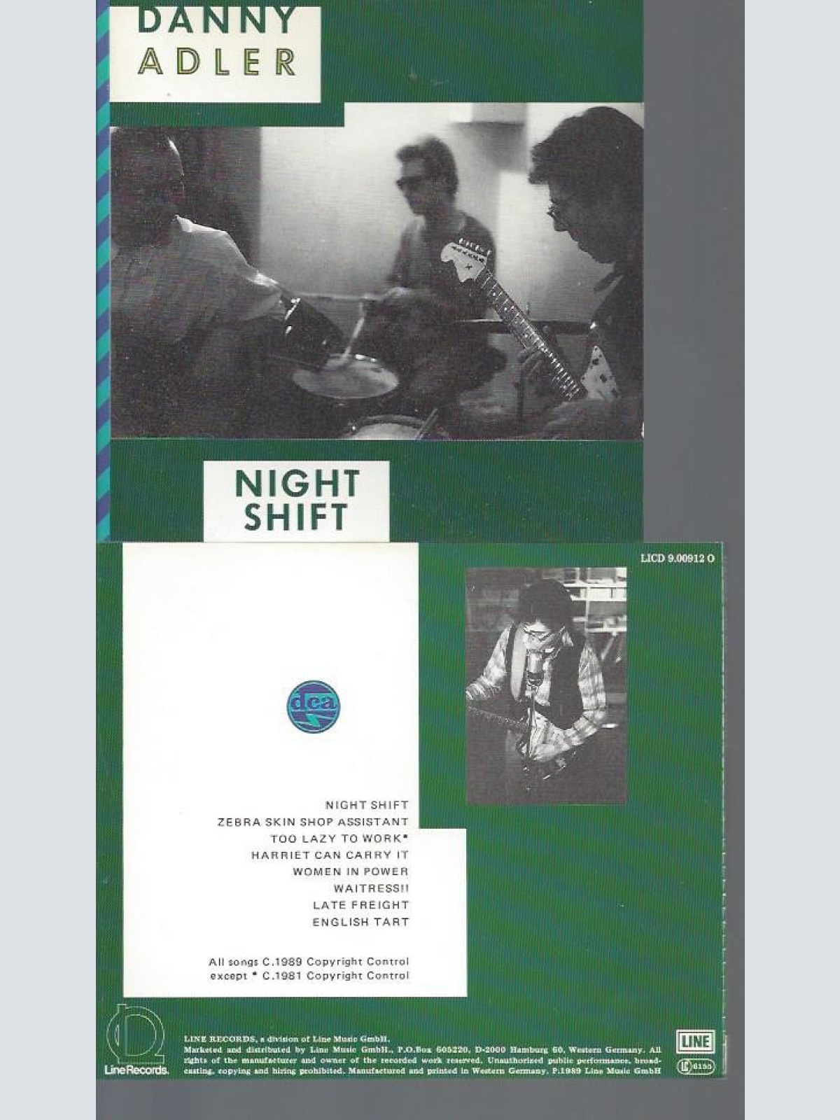 CD--DANNY ADLER NIGHTSHIFT