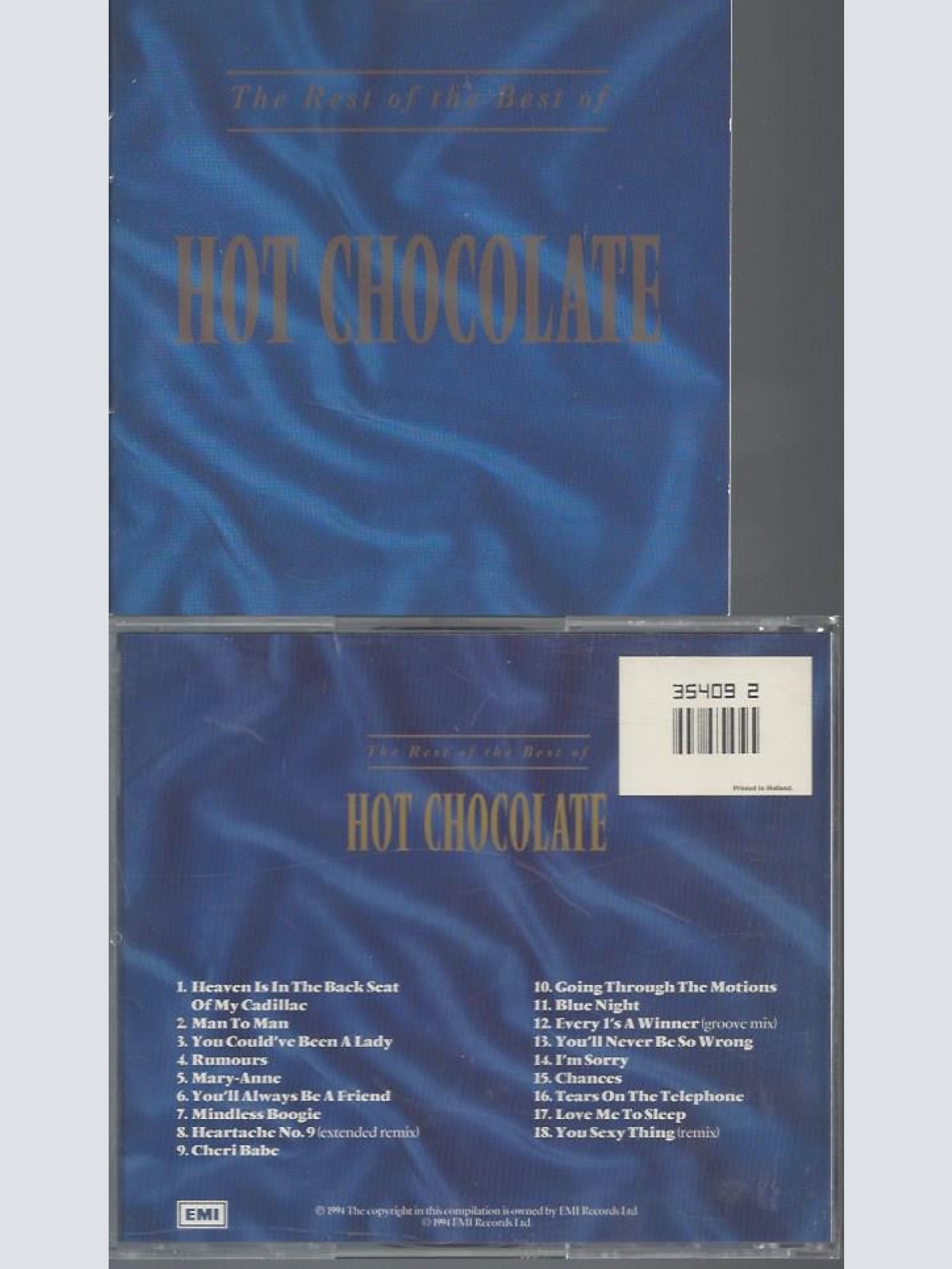CD-THE REST OF THE BEST OF HOT CHOCOLATE