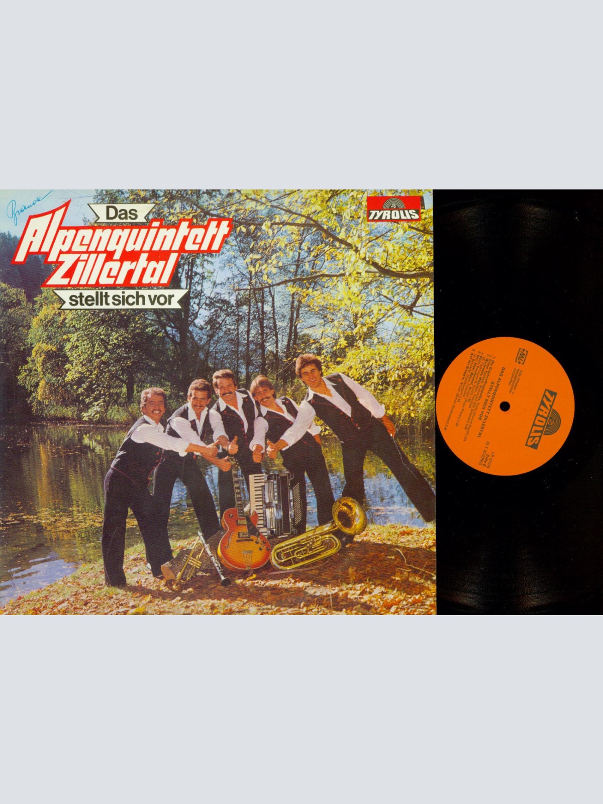 LP--DAS ALPENQUINTETT ZILLERTAL STELLT SICH VOR