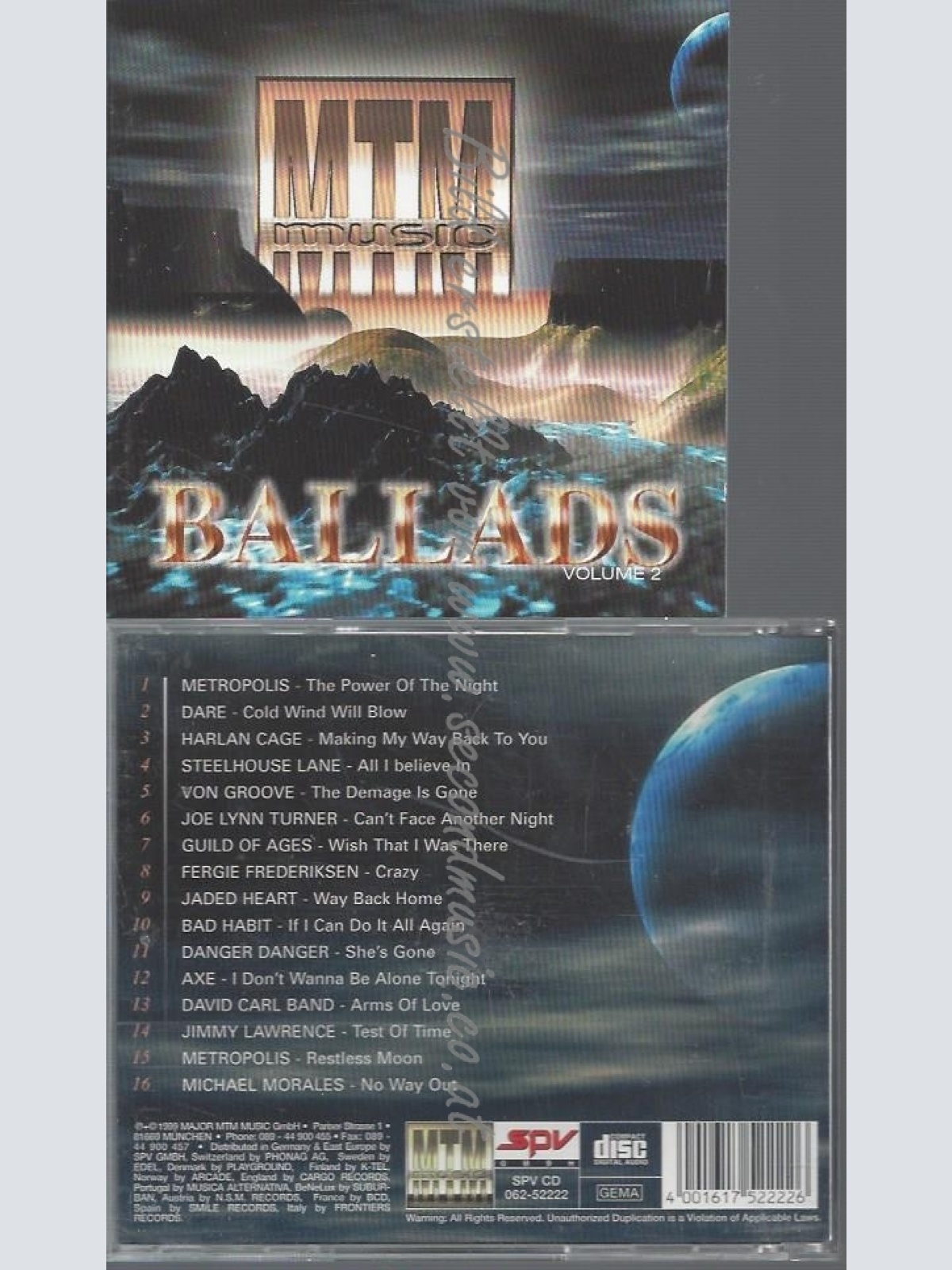 CD--ALLADS/ VARIOUS--MTM VOL.2
