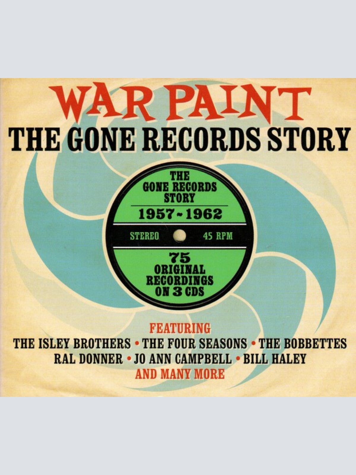 3xCD, Comp Various - War Paint, The Gone Records Story