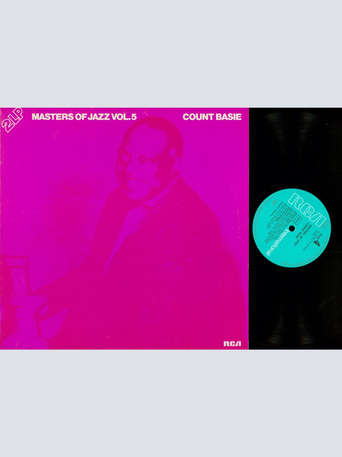 DLP--COUNT BASIE MASTERS OF JAZZ 5