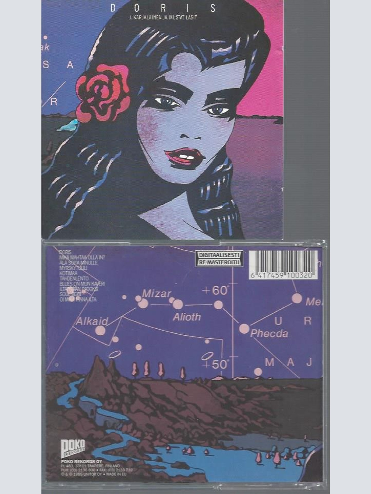 CD-- J. Karjalainen Ja Mustat Lasit – Doris