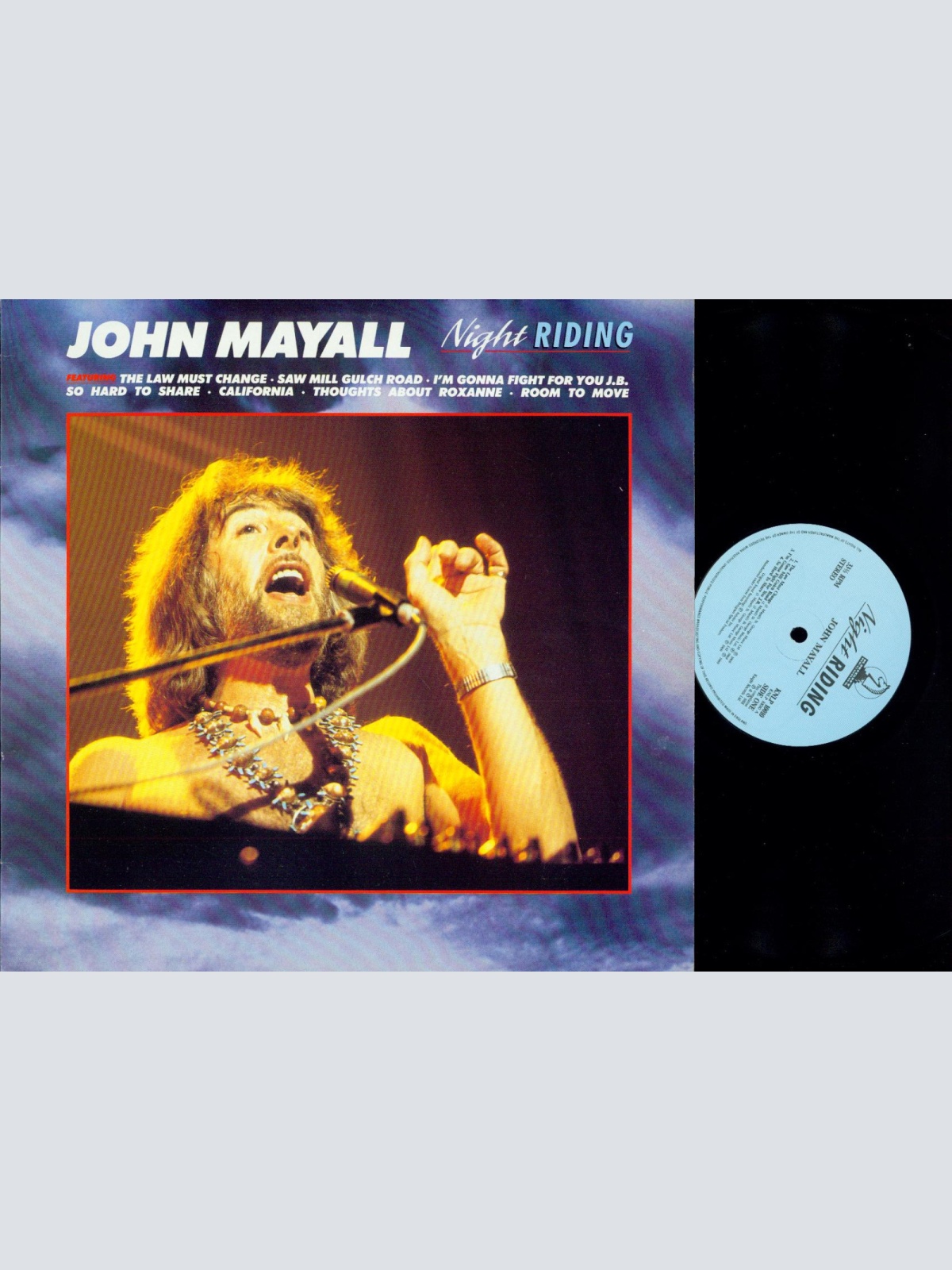 LP--John Mayall – Night Riding