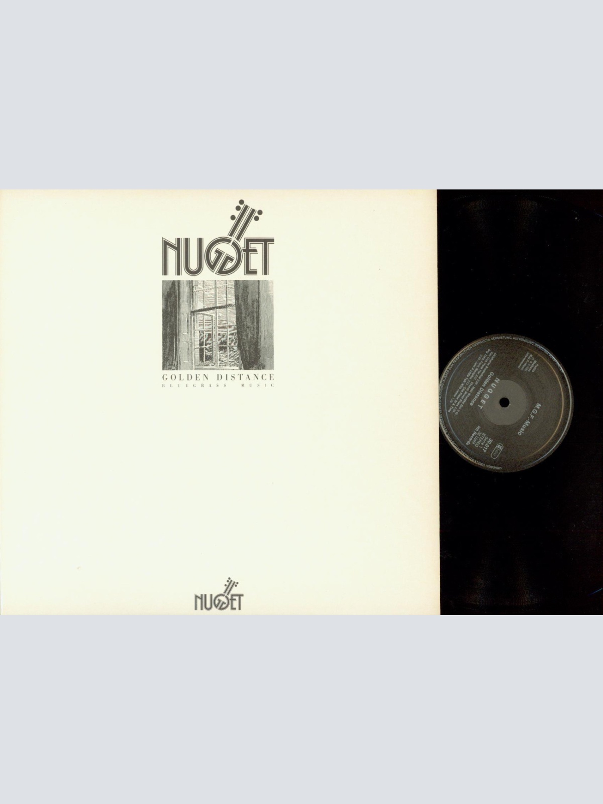 LP-Nugget   Golden Distance - Bluegrass Music//NM