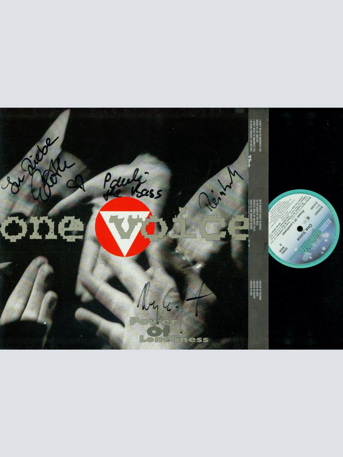 LP- One Voice Power of Loneliness /mit Autogrammen