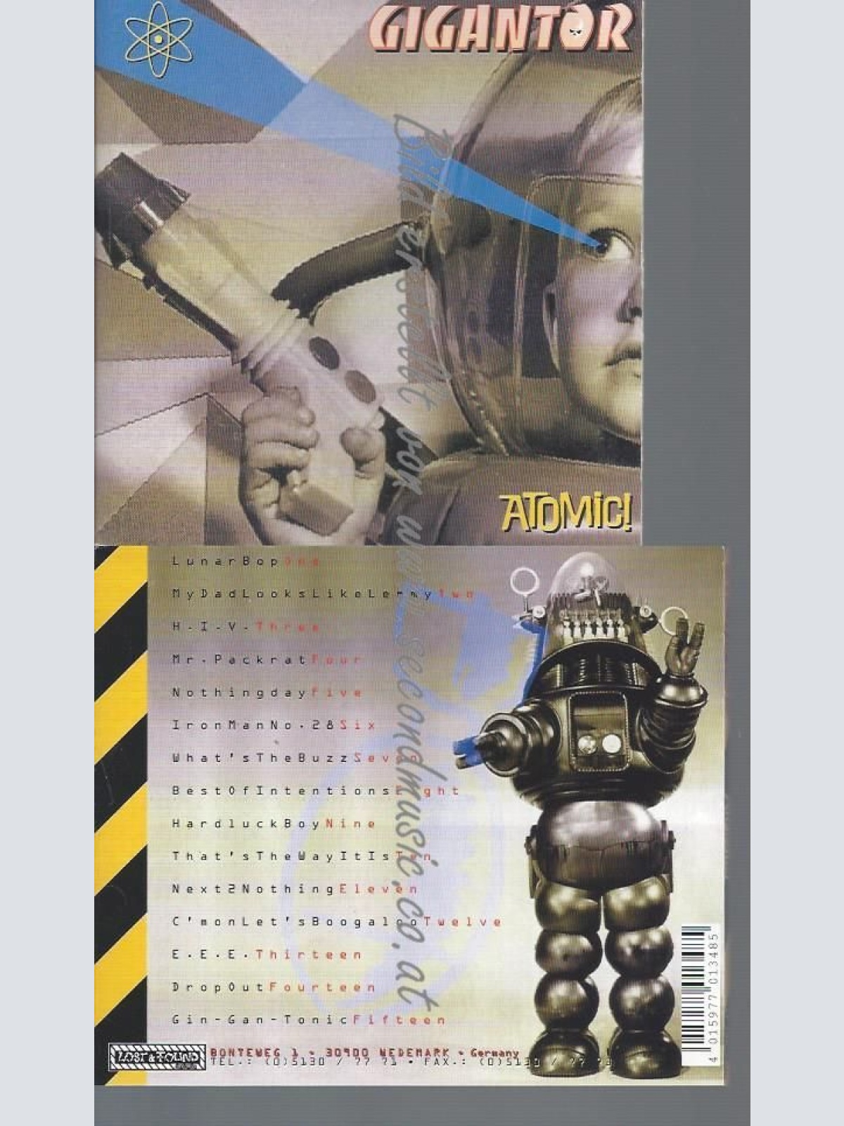 CD--GIGANTOR UND DOWN BY LAW VS. GIGANTOR--ATOMIC !