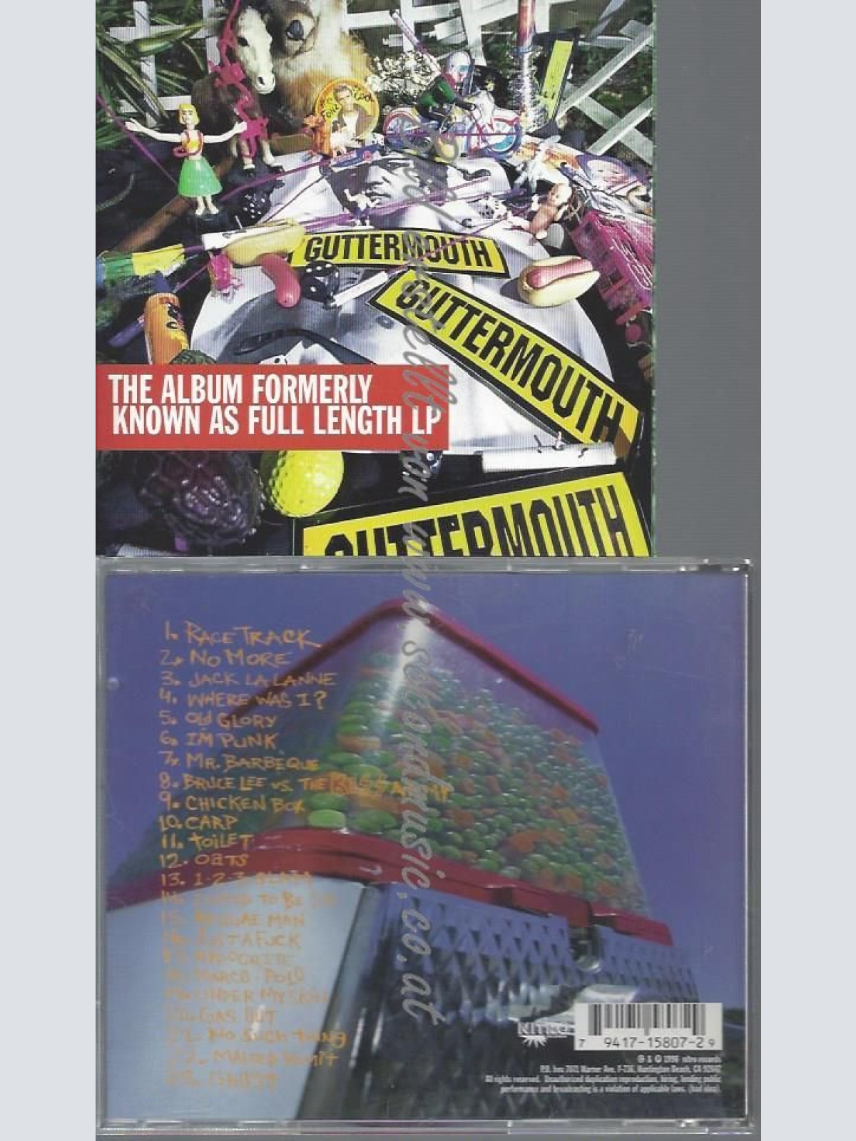 CD--GUTTERMOUTH--THE ALBUM FORMERLY KNOWN AS FULL LP