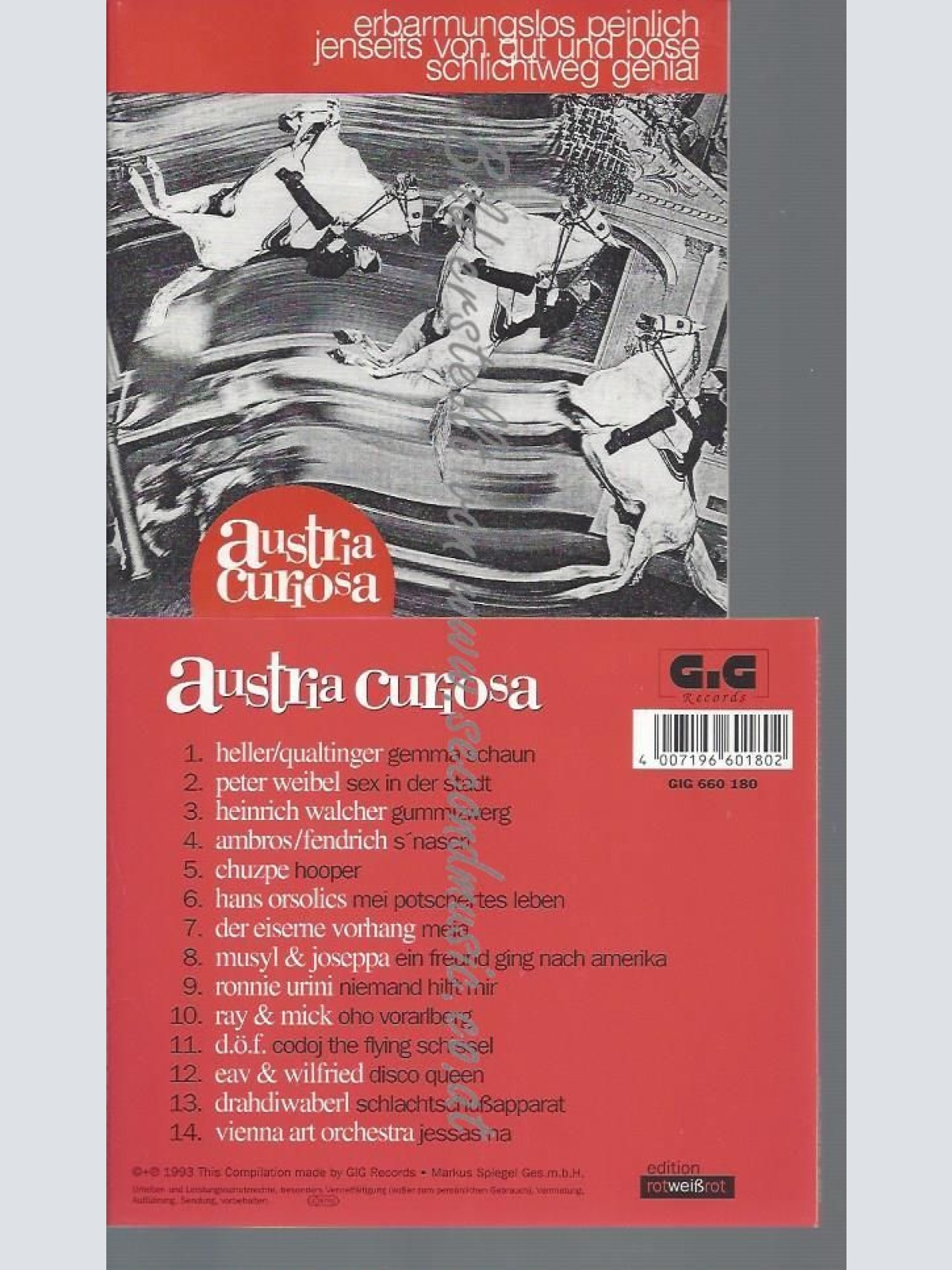 CD--DIVERSE--AUSTRIA CURIOSA--CHUZPE/DRAHDIWABERL/AMBROS/