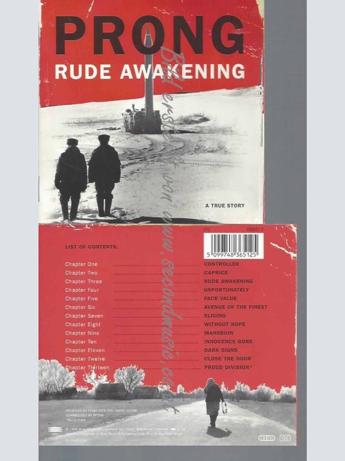 CD--PRONG--RUDE AWAKENING