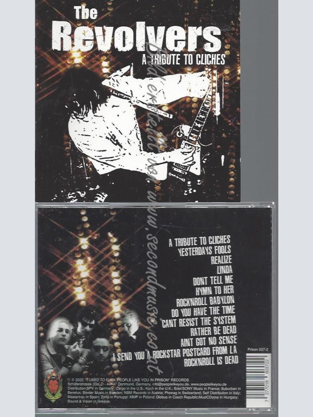 CD--REVOLVERS,THE--TRIBUTE TO CLICHES