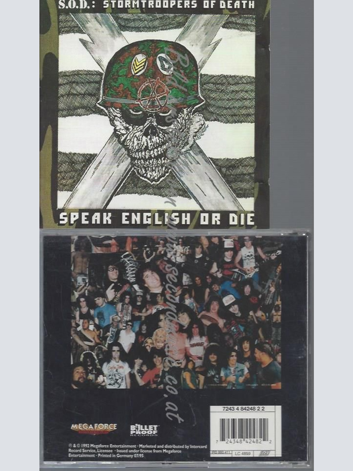 CD--S.O.D.--SPEAK ENGLISH OR DIE