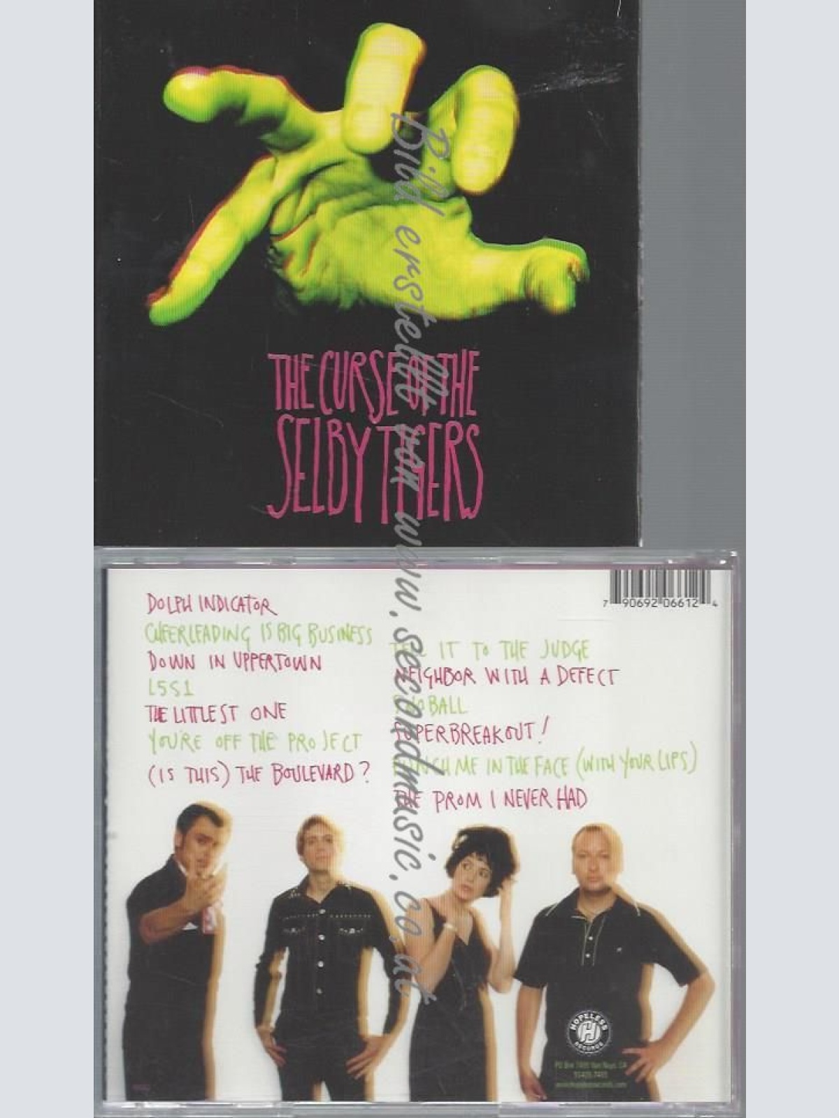 CD--SELBY TIGERS--THECURSE OF SELBY TIGERS |