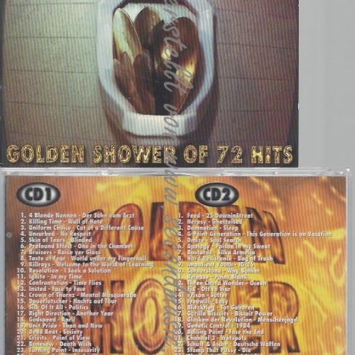 CD--VARIOUS--GOLDEN SHOWER OF 72  HITS | DOPPEL-CD