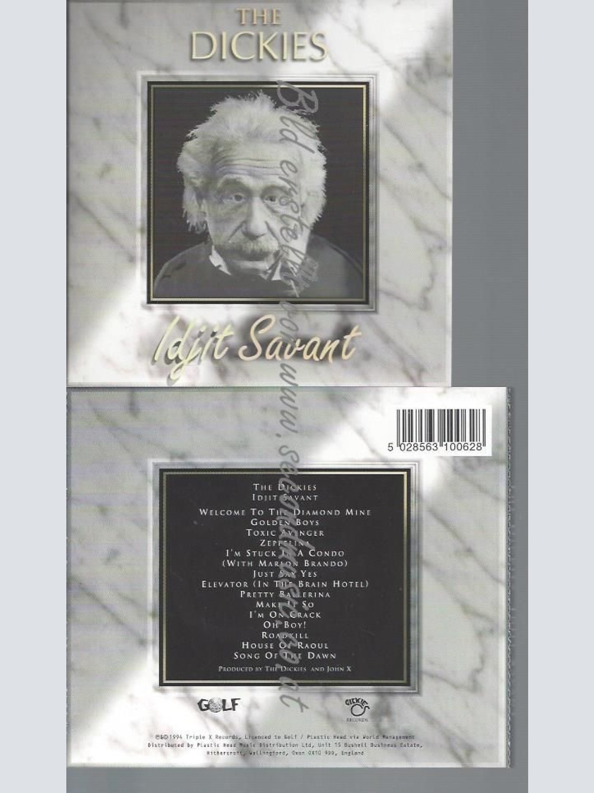 CD--THE DICKIES--IDJET SAVANT