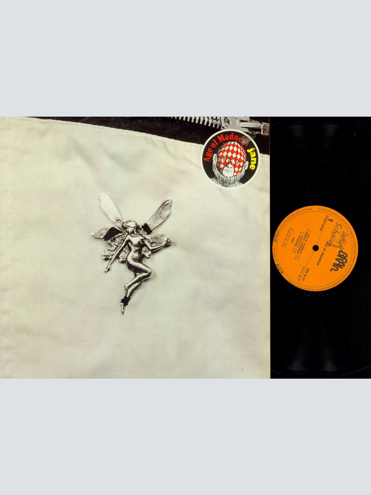 LP-- Jane  Age Of Madness //FOC // BRAIN  BRM 60124