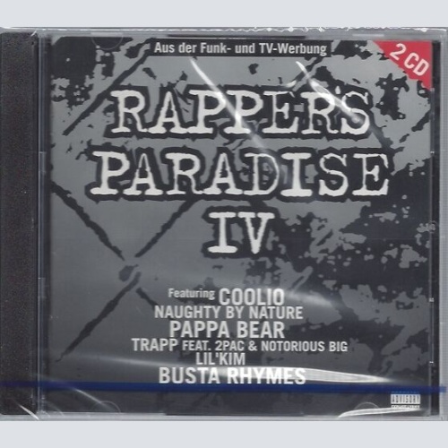 CD--NM-SEALED-VARIOUS -1997- - DOPPEL-CD -- RAPPER'S PARADISE IV