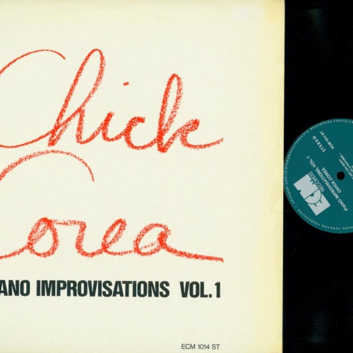LP-  Chick Corea – Piano Improvisations Vol. 1 // ECM GREEN 1014 ST GERMANY 197