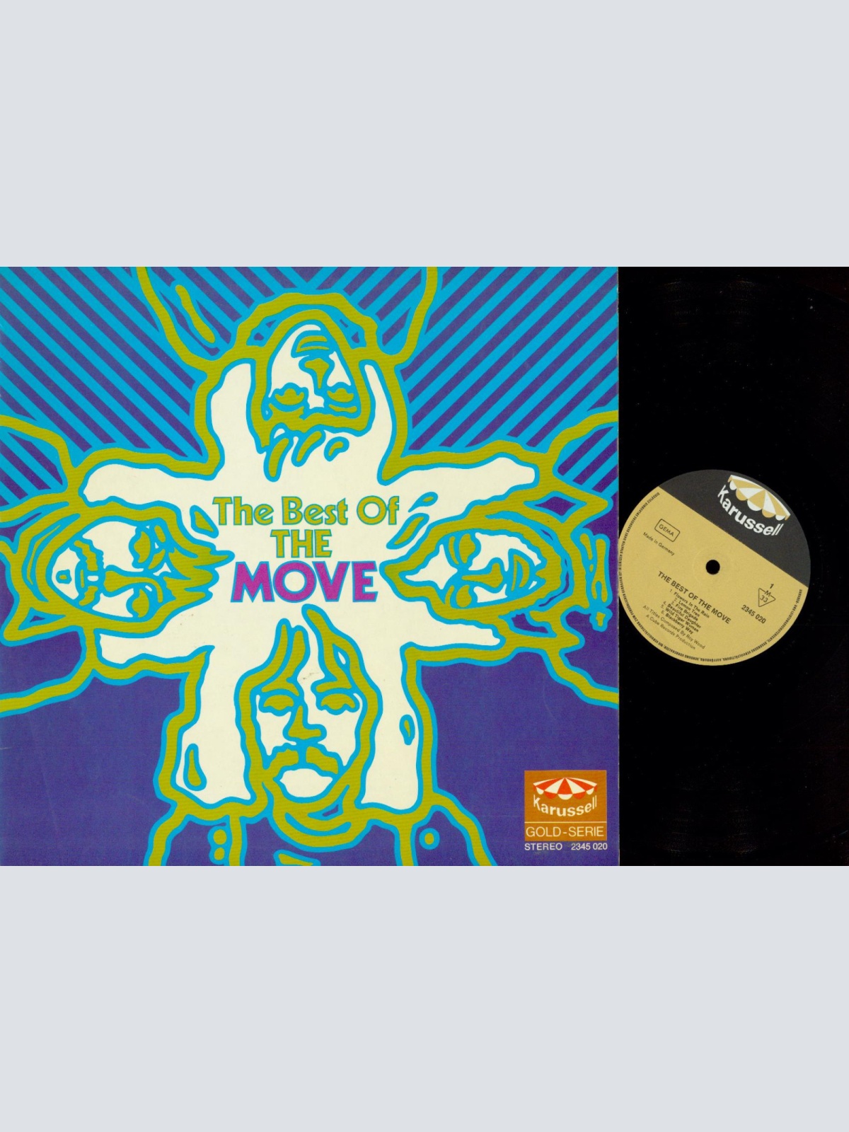 LP-  The Move  The Best Of The Move // GOLD KARUSSEL