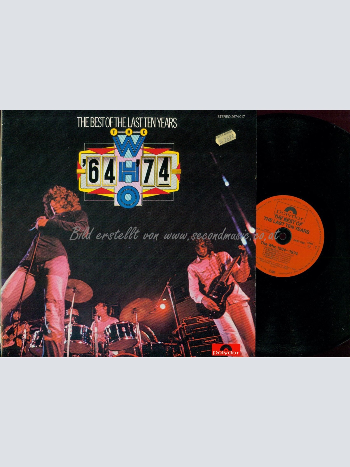 DLP--THE WHO THE BEST OF THE LAST TEN YEARS 64 74 //