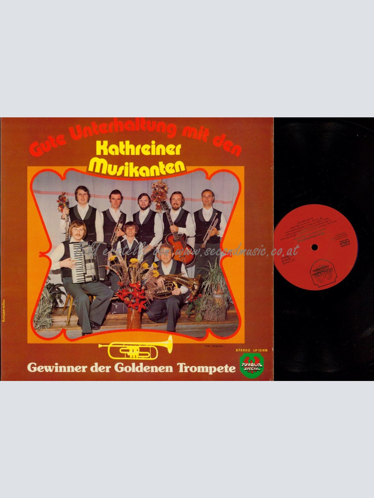 LP--GUTE UNTERHALTUNG MIT DEN KATHREINER MUSKANTEN
