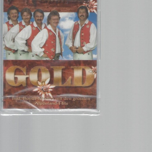 MC--ALPENLAND QUINTETT --GOLD --NEU --OVP-IHRE GROSSEN ERFOLGE