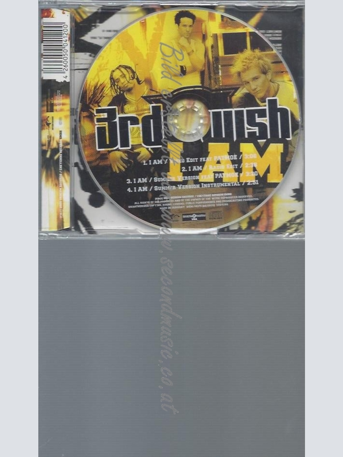 CD--3RD WISH -- - SINGLE -- I AM