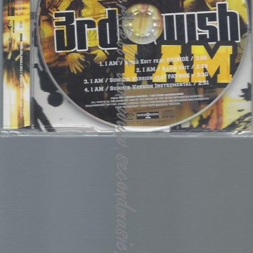 CD--3RD WISH -- - SINGLE -- I AM
